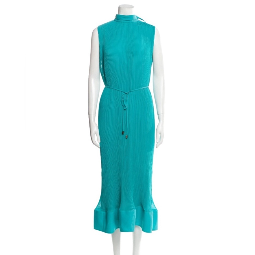 Milly Melina Pleated Dress - Picture 2 of 5